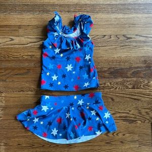 Hanna Andersson 4th of July Swim Suit